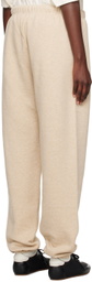 Fear of God ESSENTIALS Beige Drawstring Lounge Pants