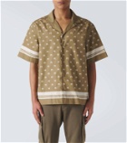 Moncler Monogram cotton Bowling shirt