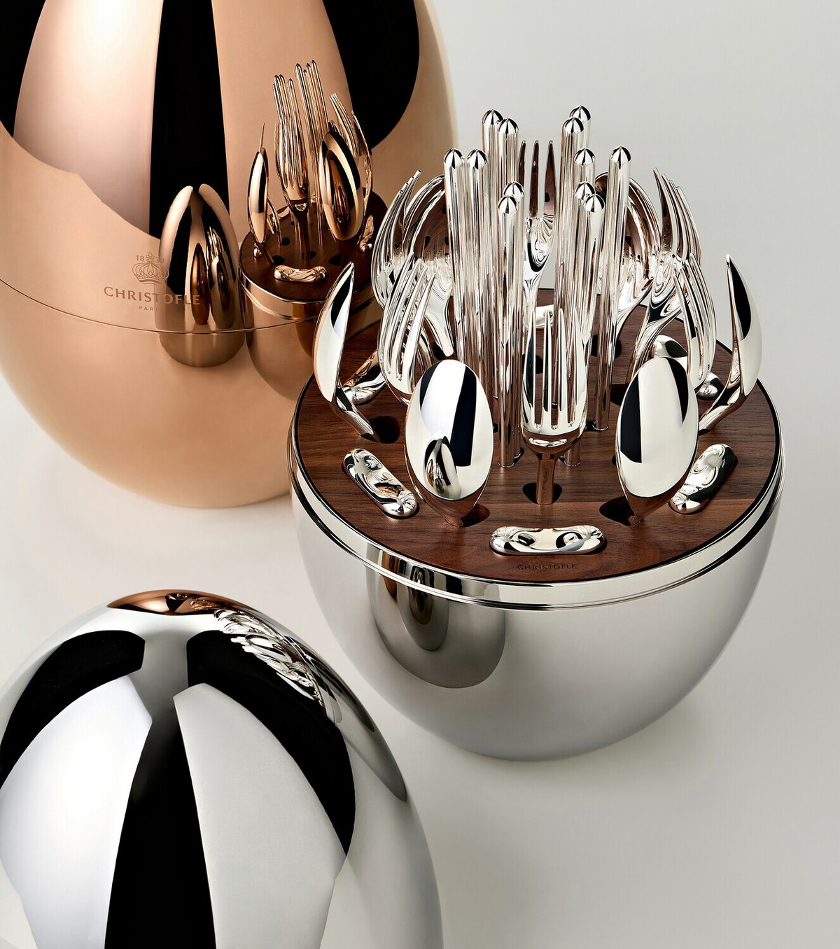 Christofle Mood Asia silver-plated 24-piece cutlery set