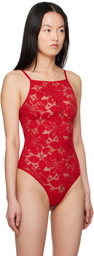 Yasmine Eslami Red Zoe Bodysuit