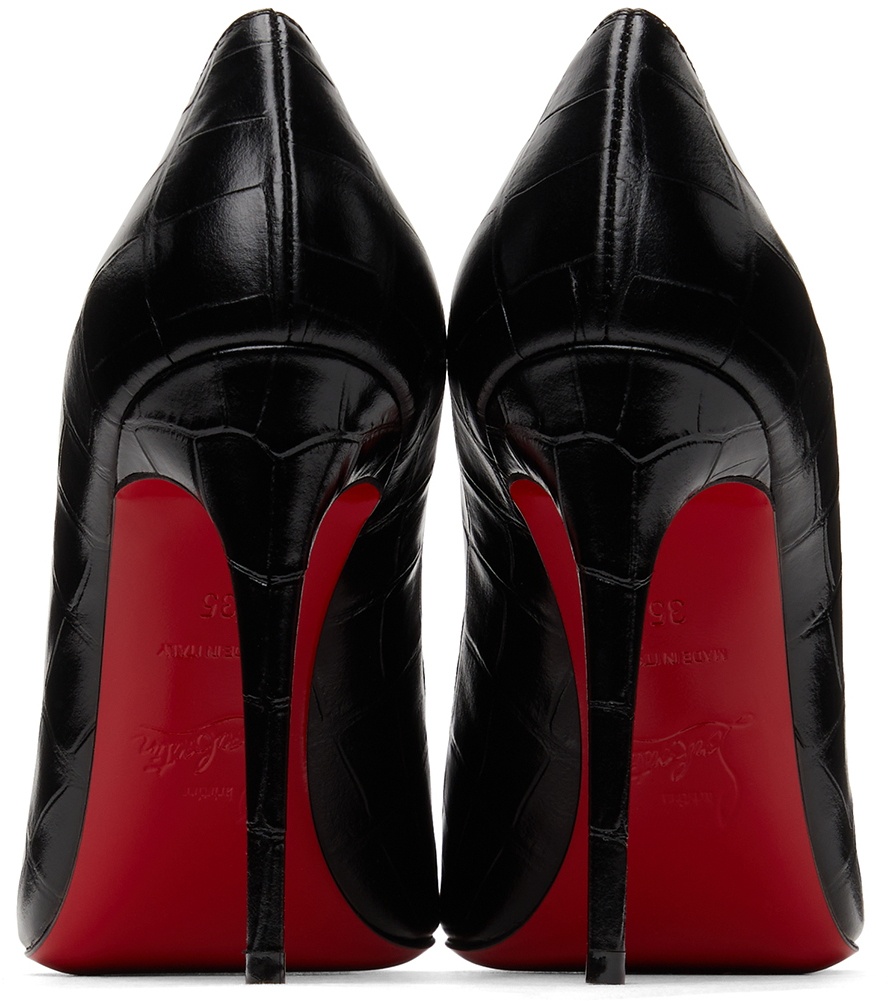 Christian Louboutin Kate 100 Embossed Leather Pump