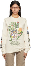 Story mfg. Off-White Grateful Long Sleeve T-Shirt