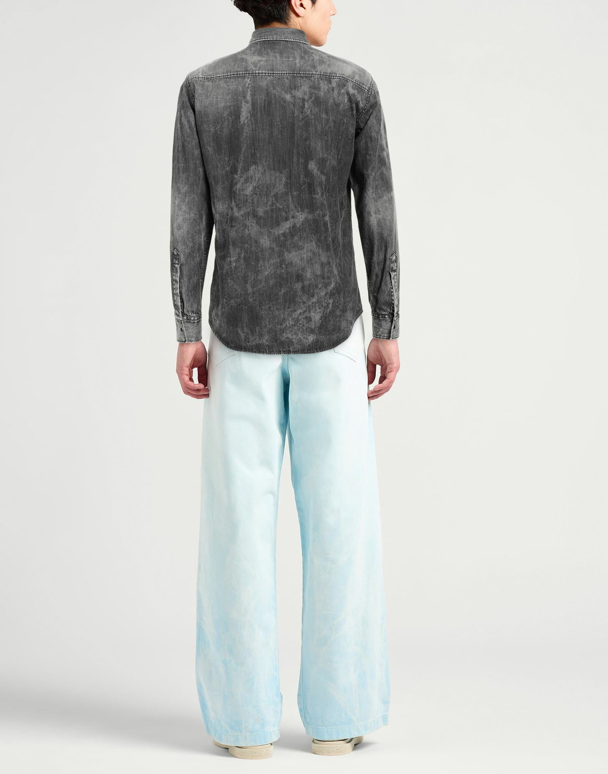 Dsquared2 Mens Denim shirt in Black