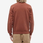 Colorful Standard Men's Classic Organic Crew Sweat in Cinnamon Brown