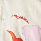 Marni X No Vacancy Inn Bird Vacastion Shirt in Limestone