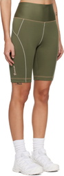 Moncler Grenoble Khaki Polartec Sport Shorts