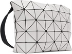 Bao Bao Issey Miyake Gray Blocky Messenger Bag