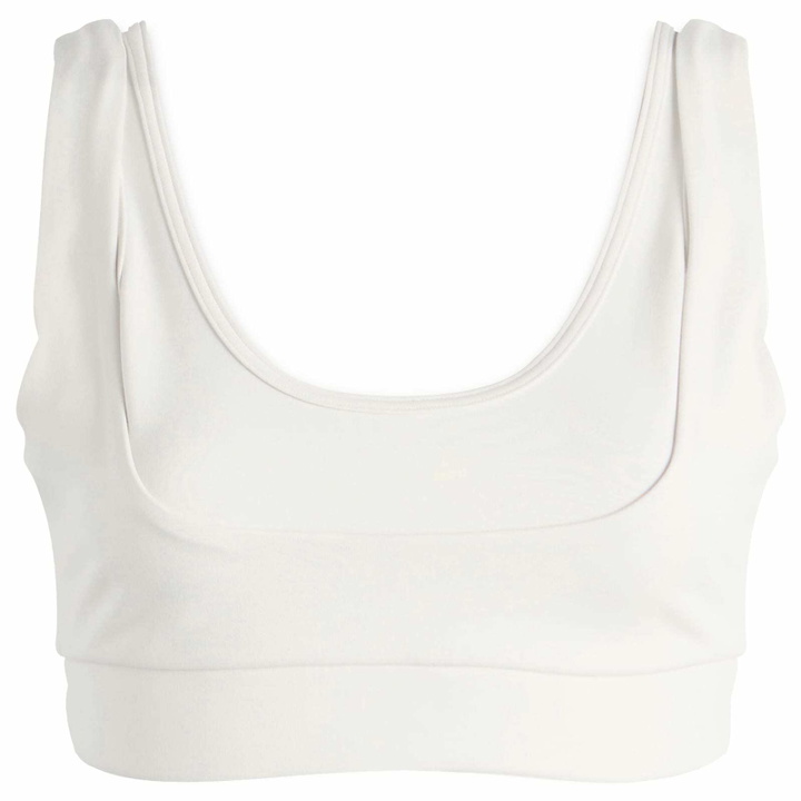 Photo: Nike Women's x SKIMS Matte Double Strap Scoop Bra in Ivory