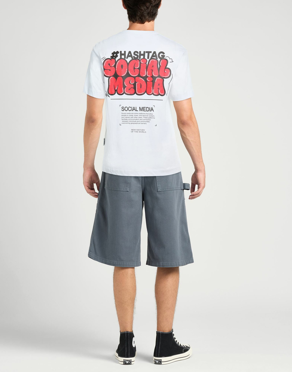 Berna Mens T-shirt in White