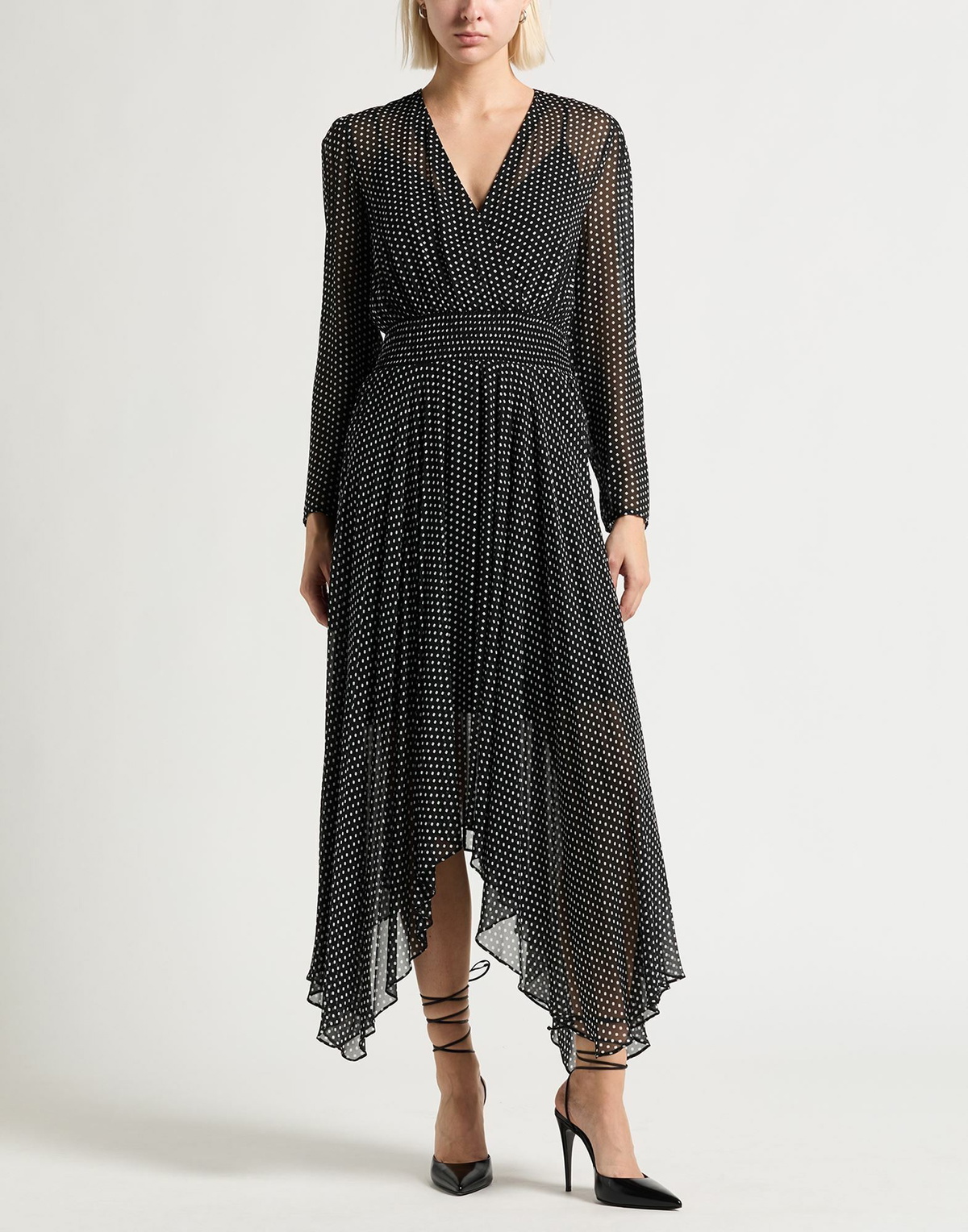 Maje Womens Maxi dress in Black