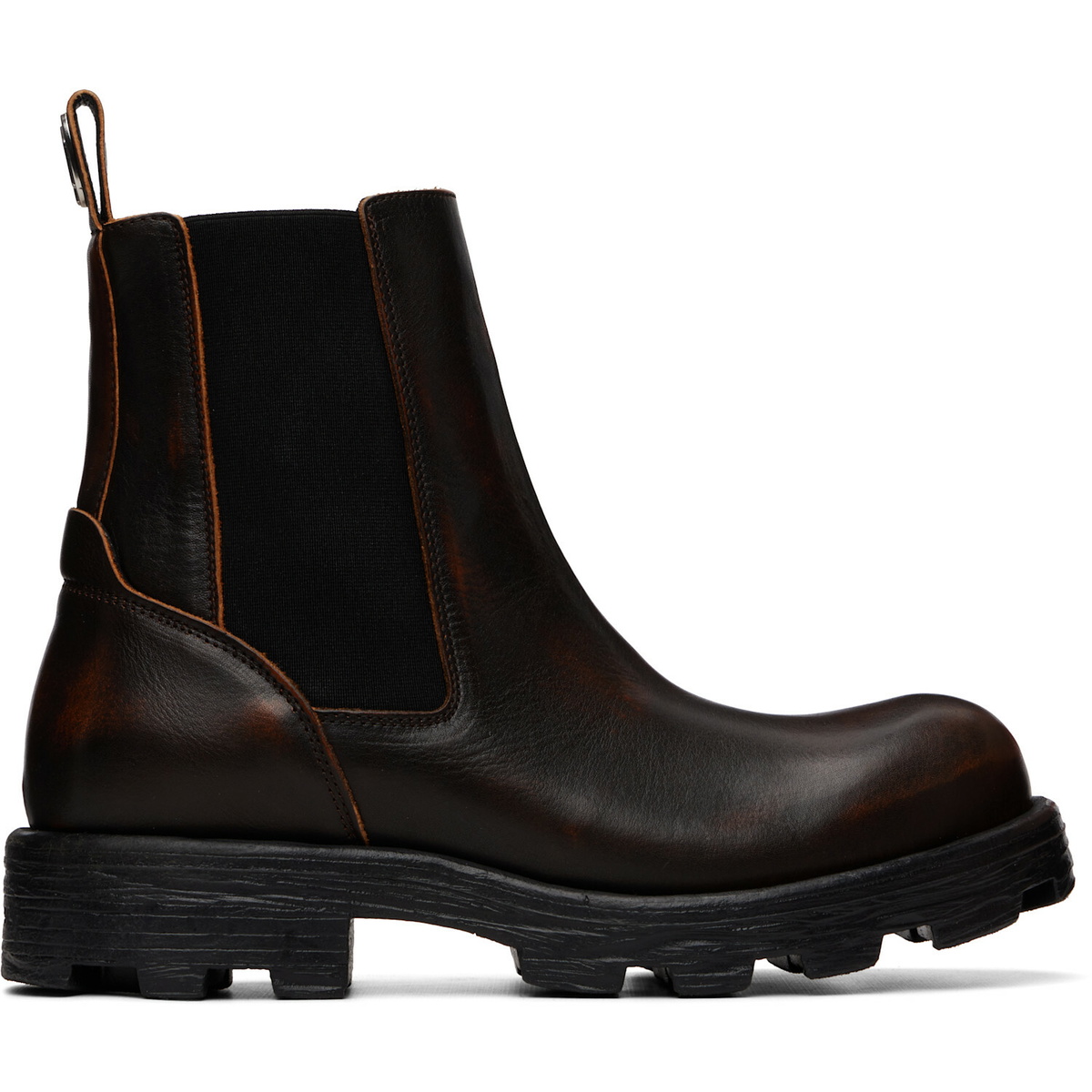 Diesel Brown D-Hammer-Chelsea Boots