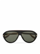 Gucci Eyewear - Aviator-Style Acetate and Gold-Tone Sunglasses