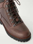Yuketen - American Mountain Oiled Leather Hiking Boots - Brown