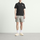 Moncler Men's Tripe Crest Polo Shirt in Black