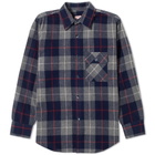 Arpenteur Heavy Flannel Doris Check Overshirt