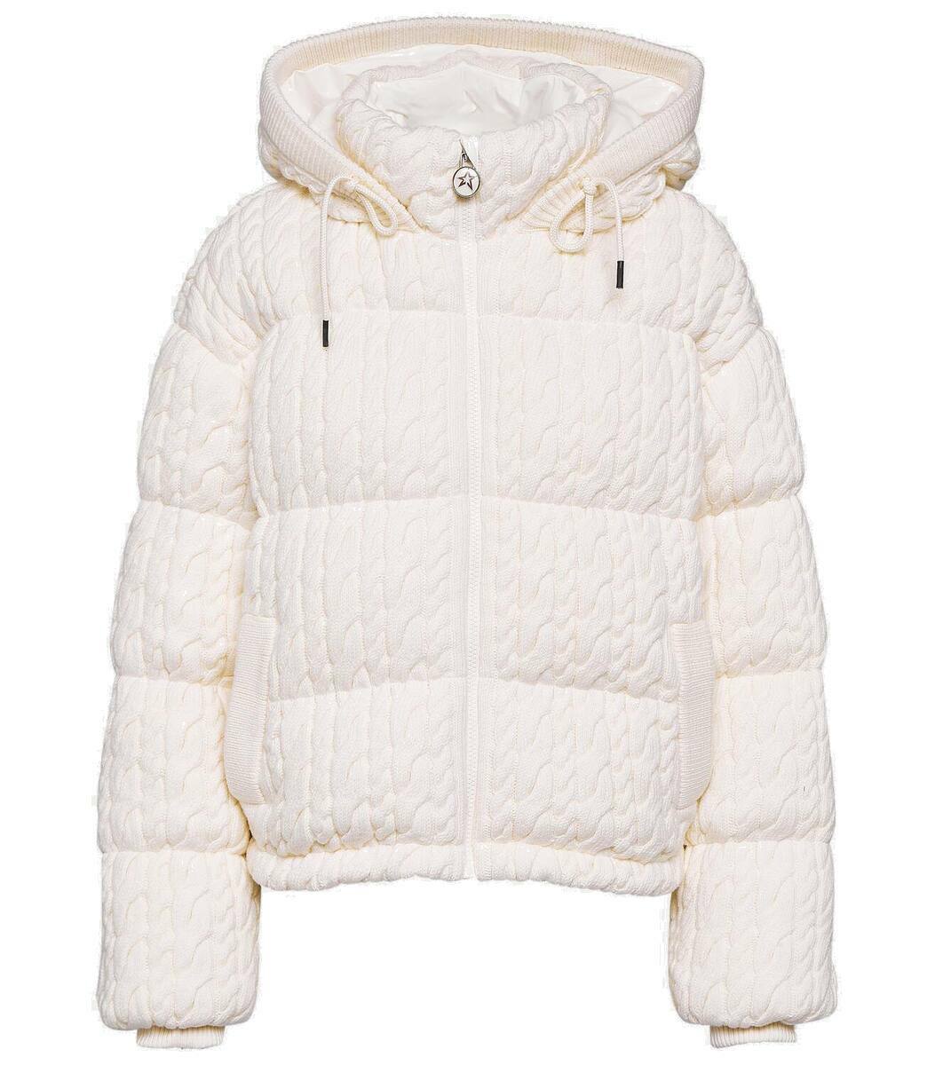 ネット販売品 FANOSTUDIOS WHITE PEACH BREAD DOWNJACKET - ジャケット