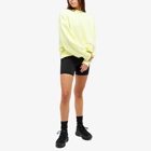 Nike Women's Plush Mod Crop Sweatshirt in Luminous Green