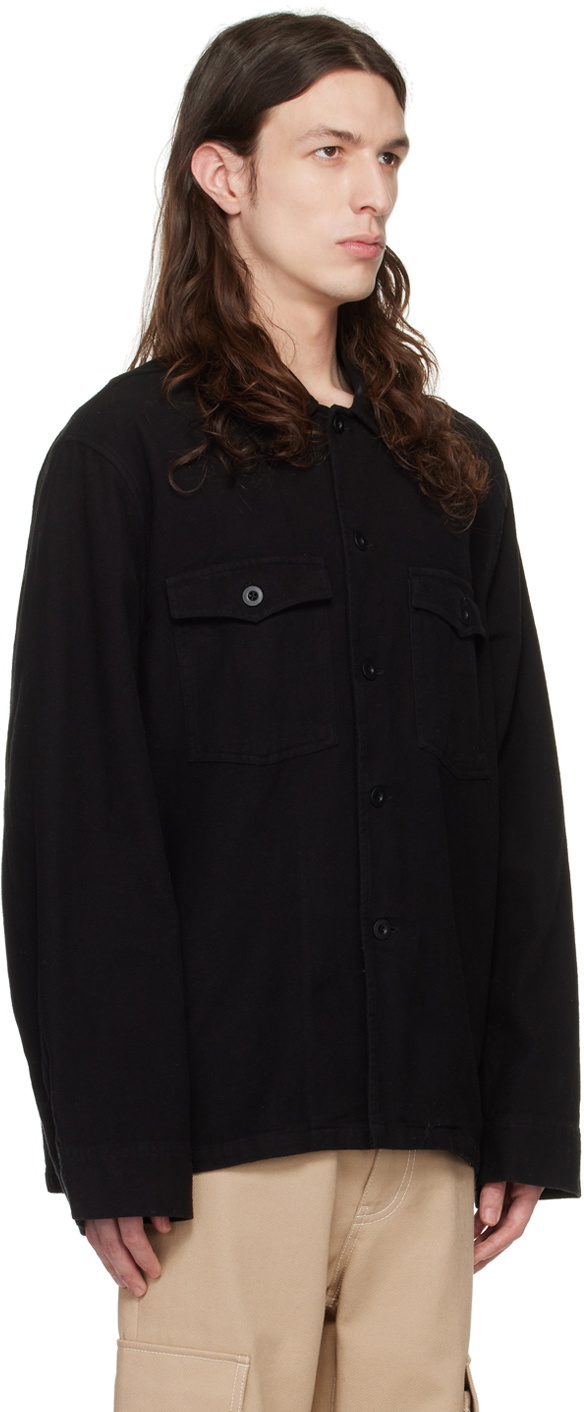 Our Legacy Black Evening Coach Jacket Our Legacy