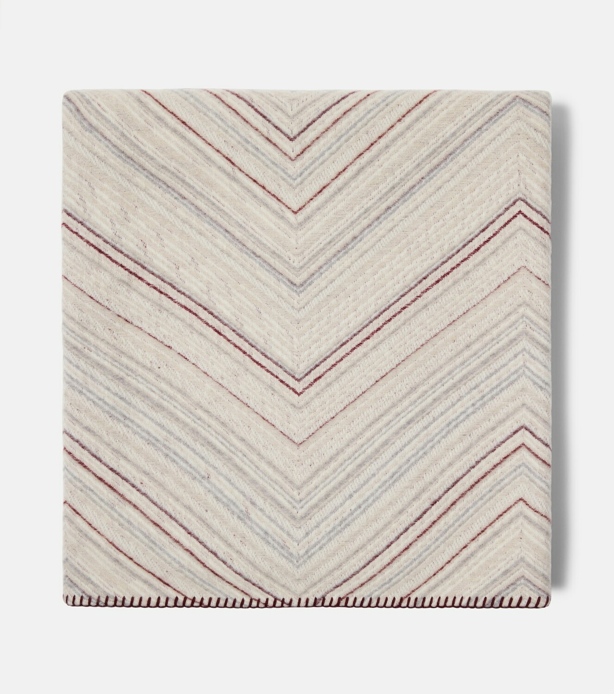 Missoni Gessetti Zigzag wool and cashmere throw