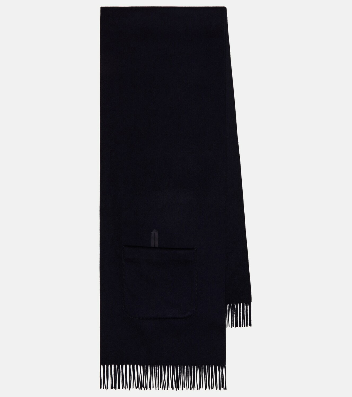 Loro Piana - Pocket-embroidered cashmere scarf Loro Piana