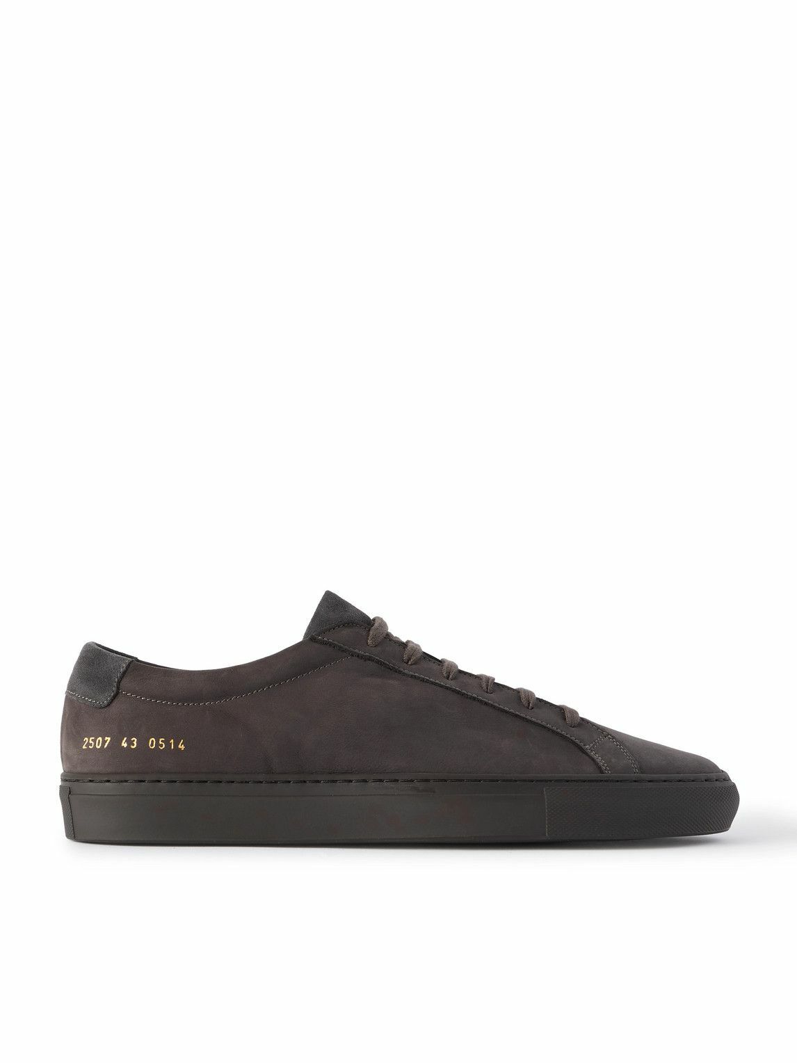 Common Projects - Original Achilles Nubuck Sneakers - Gray