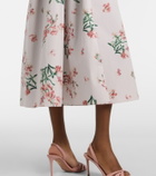 Erdem Floral cotton shirt dress