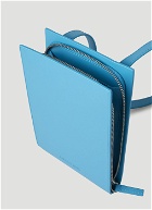 Le Gadju Lanyard Wallet in Light Blue