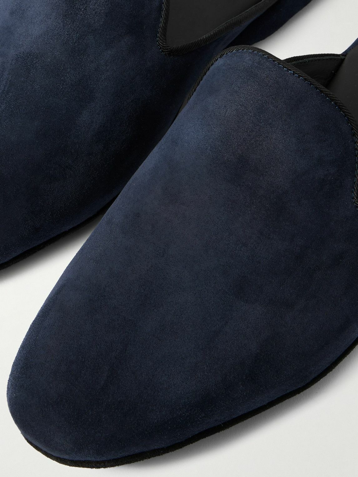 Rubinacci - Comfort Suede Slippers - Blue