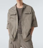 Rick Owens Magnum Tommy cotton-blend poplin shirt