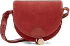 See by Chloé Red Small Mara Saddle Bag