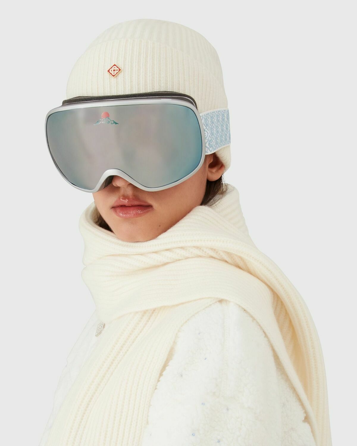 Casablanca SKI GOGGLES silver Mens Eyewear