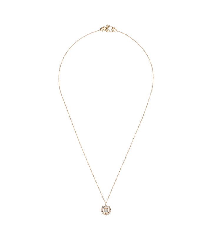 Photo: Sophie Bille Brahe Rêve Simple 18kt gold necklace with diamonds