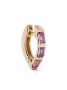 Kolours 14K Yellow Gold Diamond Earring