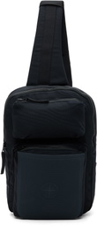 Stone Island Navy 9200030 Nylon Panama Accessories Bag
