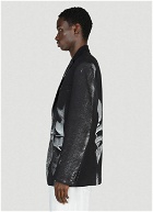 Y/Project x Jean Paul Gaultier  - Trompe L'Oeil Janty Blazer in Black