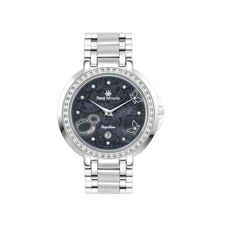 Photo: Rene Mouris Papillon Mother of Pearl Dial Ladies Watch 50111RM1