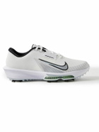 Nike Golf - Air Zoom Infinity Tour 2 Rubber-Trimmed Flyknit Golf Sneakers - White