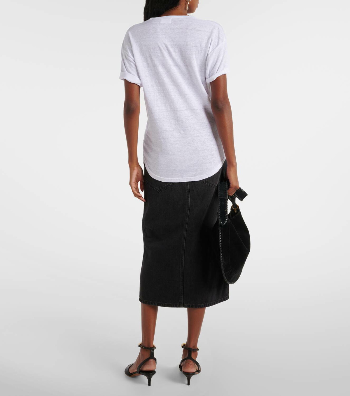 0255~ETOILE Linen KOLDI T-shirt