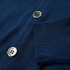 Blue Blue Japan Circle Back Print Cardigan