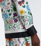 Gucci Gucci Flora silk twill shirt