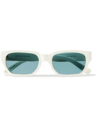 Garrett Leight California Optical - Mayan Rectangle-Frame Tortoiseshell Acetate Sunglasses