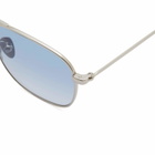Monokel Dion Sunglasses in Silver/Blue 