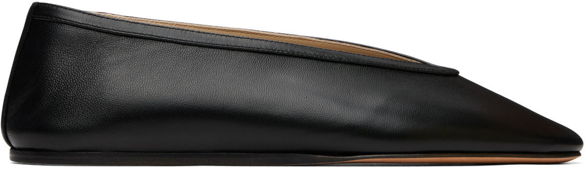 Le Monde Beryl Black Luna Slipper Loafers