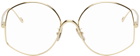 LOEWE Gold Oversize Glasses