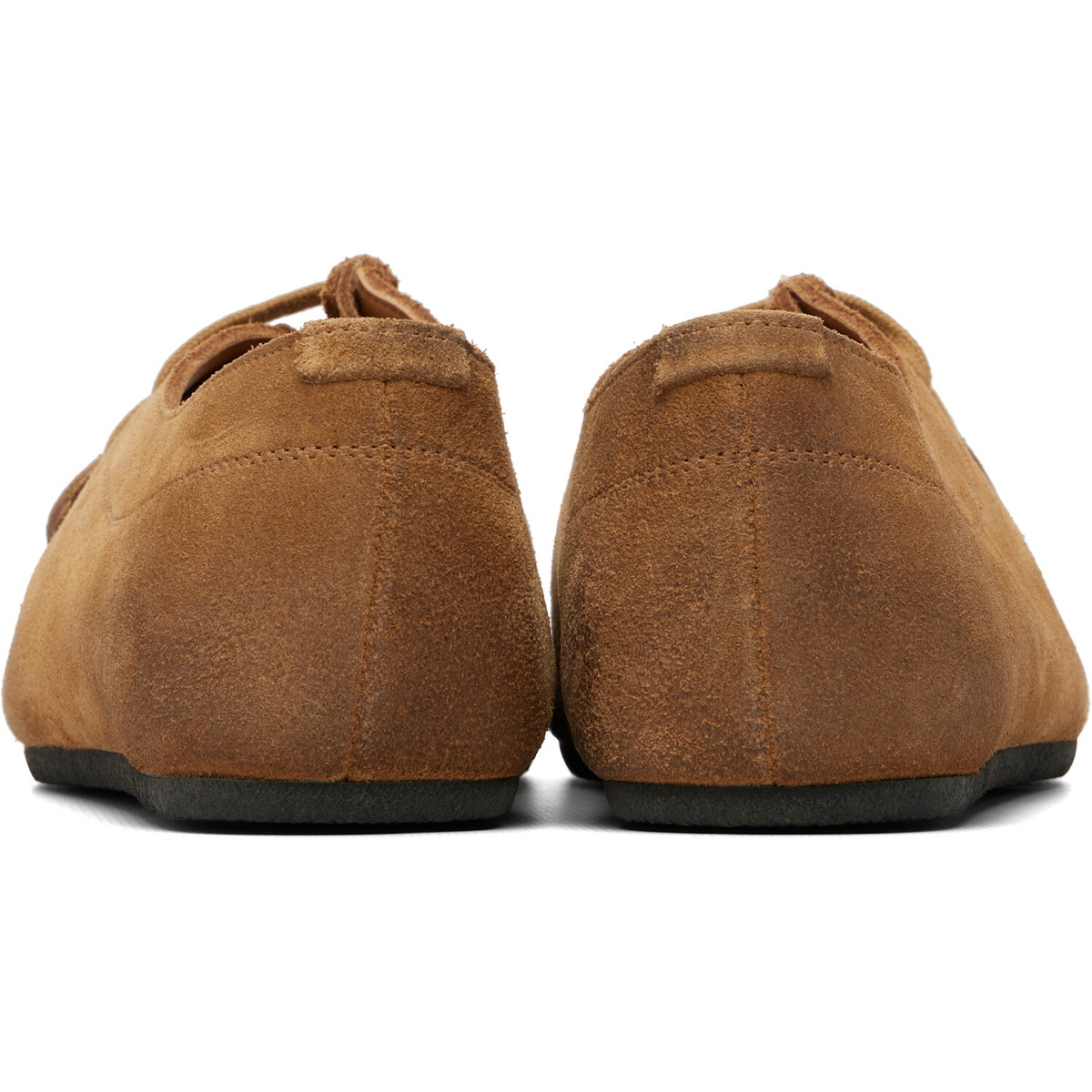 Jil Sander Tan Hood Lace-Up Derbys