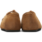 Jil Sander Tan Hood Lace-Up Derbys