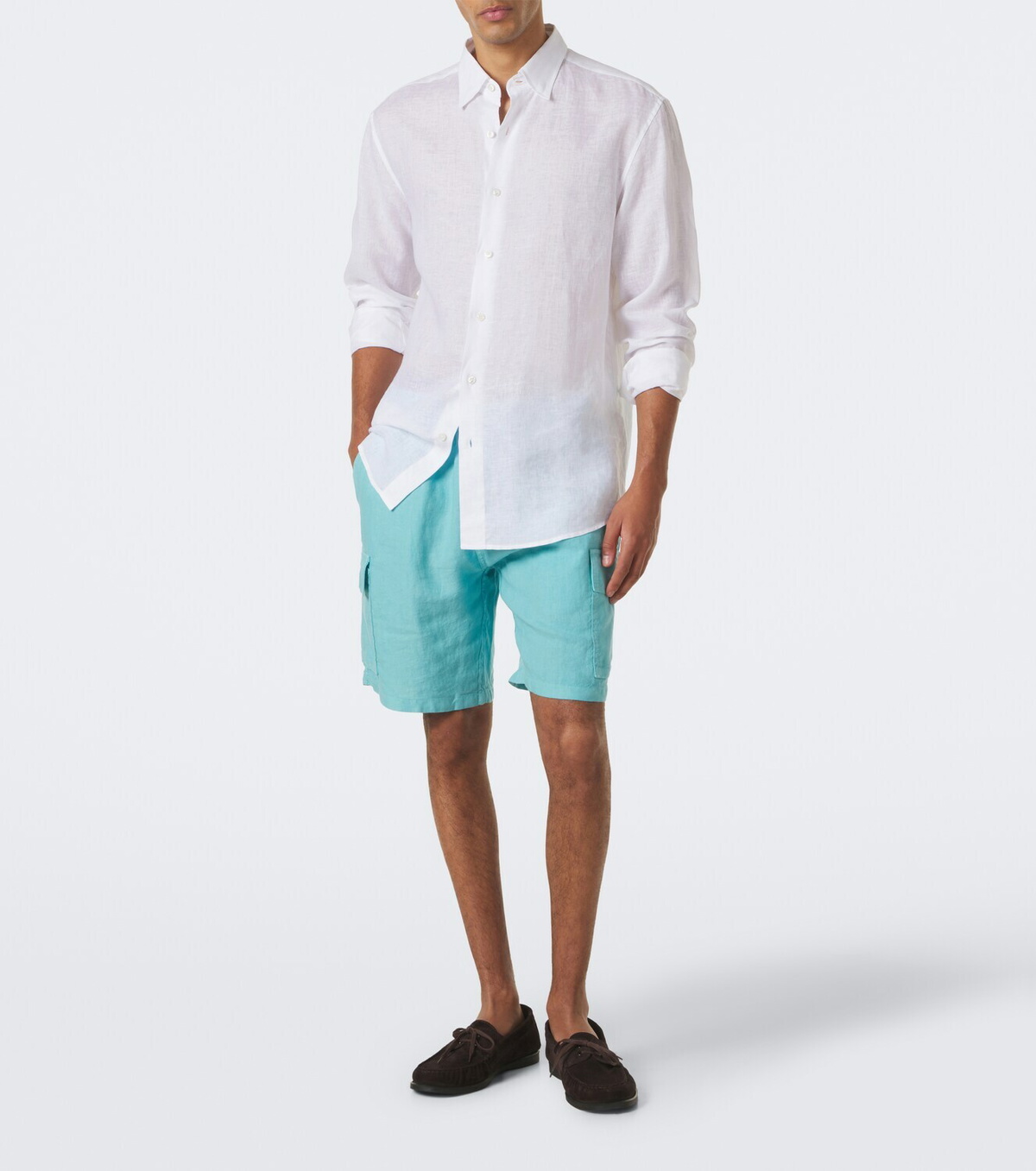 Vilebrequin Baie linen Bermuda shorts
