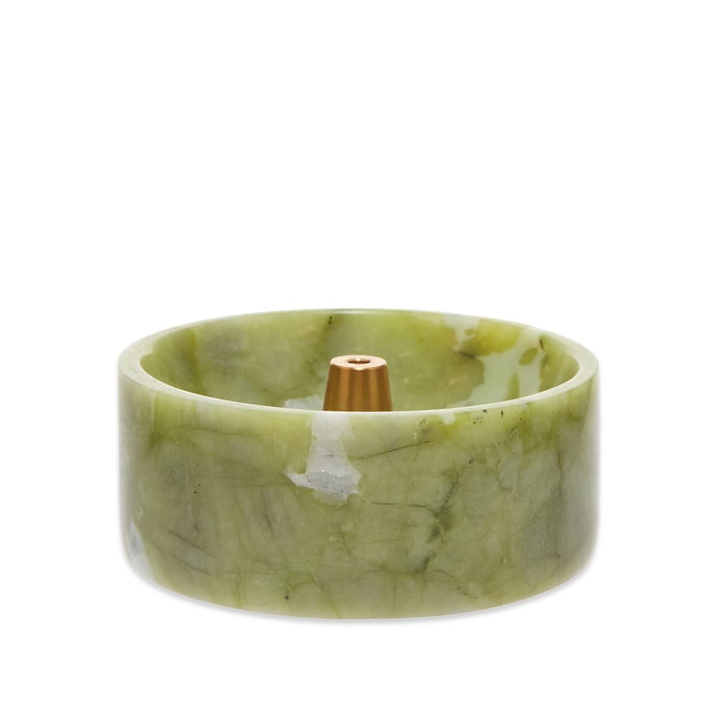 Photo: Soho Home Trento Marble Incense Holder in Green