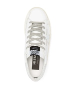 GOLDEN GOOSE - Hi Star Leather Sneakers