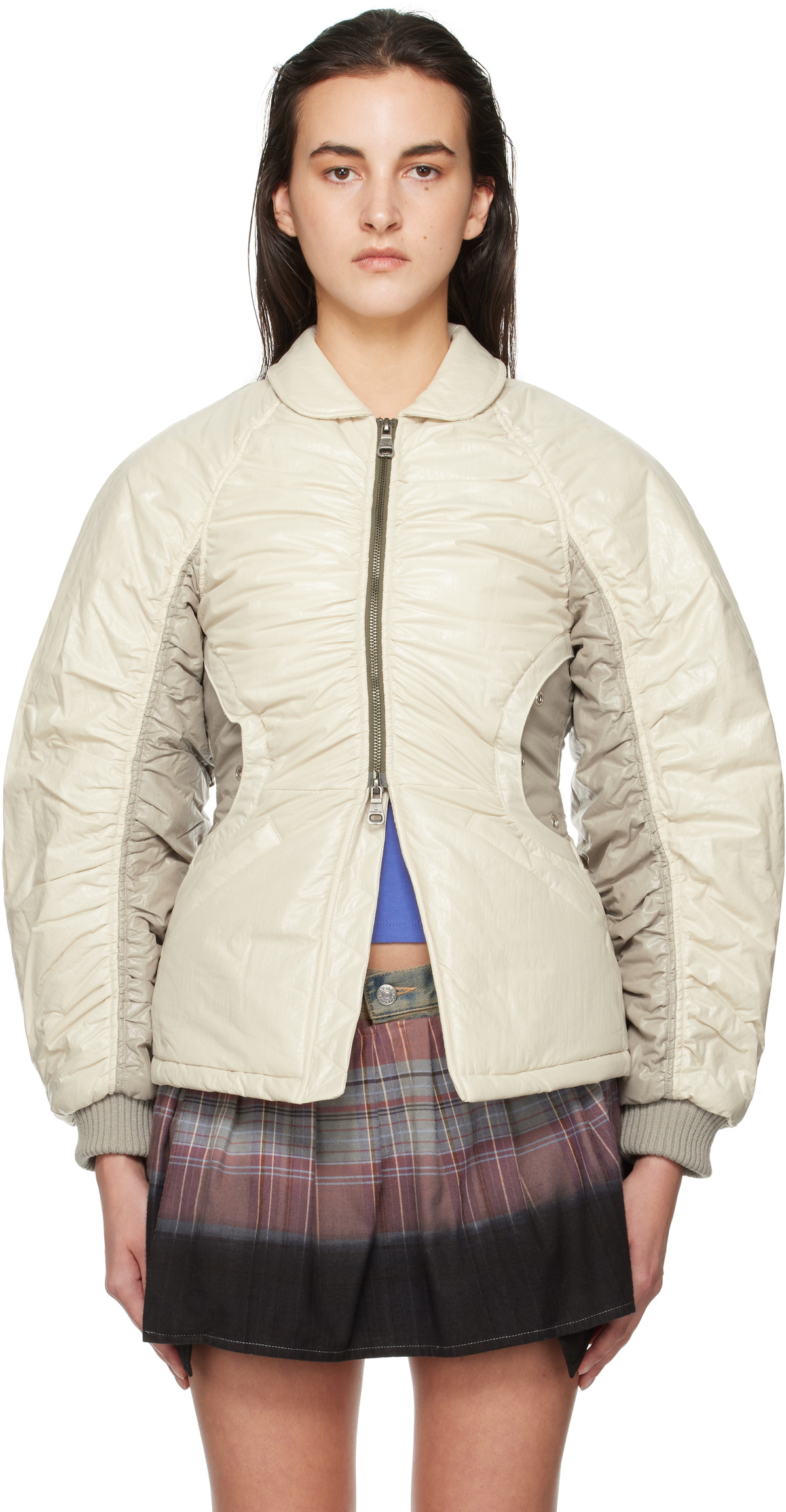 バッグ・カバンその他 ANDERSSON BELL LUNA BACKCORSET BOMBER JACKET awa655w(NAVY) Designer fashion, Seoul-fully created | W Concept
